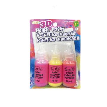 Professional Neon Fluorescence Color Waterproof Acrylic Paint Set, 20ml
