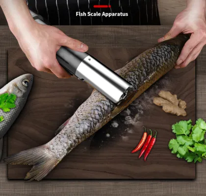 Waterproof Fish Scaling Machine & Kitchen Accessories Tools for Efficient Fish Cleaning