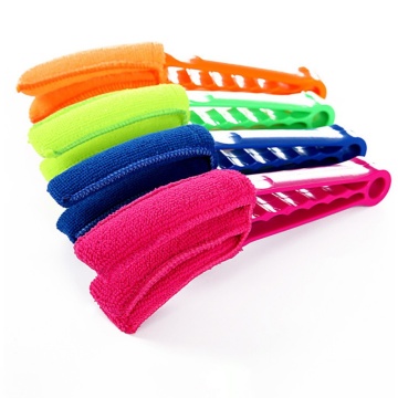 Multi-Function Kitchen Gadget: Louver Cleaning Brush with Unpick and Wash Cloth Cover