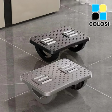 Office Double Row Leg Lifting Footrest
