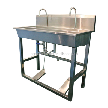 Fregadero de cocina portátil de acero inoxidable: unidad industrial de alta eficiencia