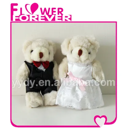 Wedding Couple Stuffed Couple Teddy Bear