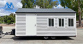 Container Home Mobile On Wheels Dengan Treler