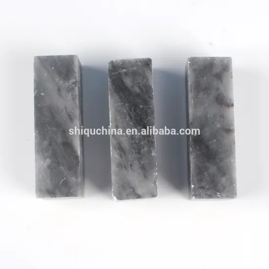 natural black-grey stone stamp craft