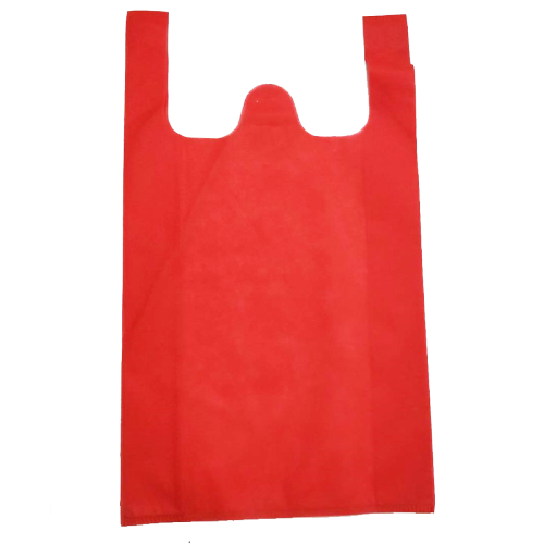 Custom Spunbond Nonwoven Vest Printing Supermarket Bag