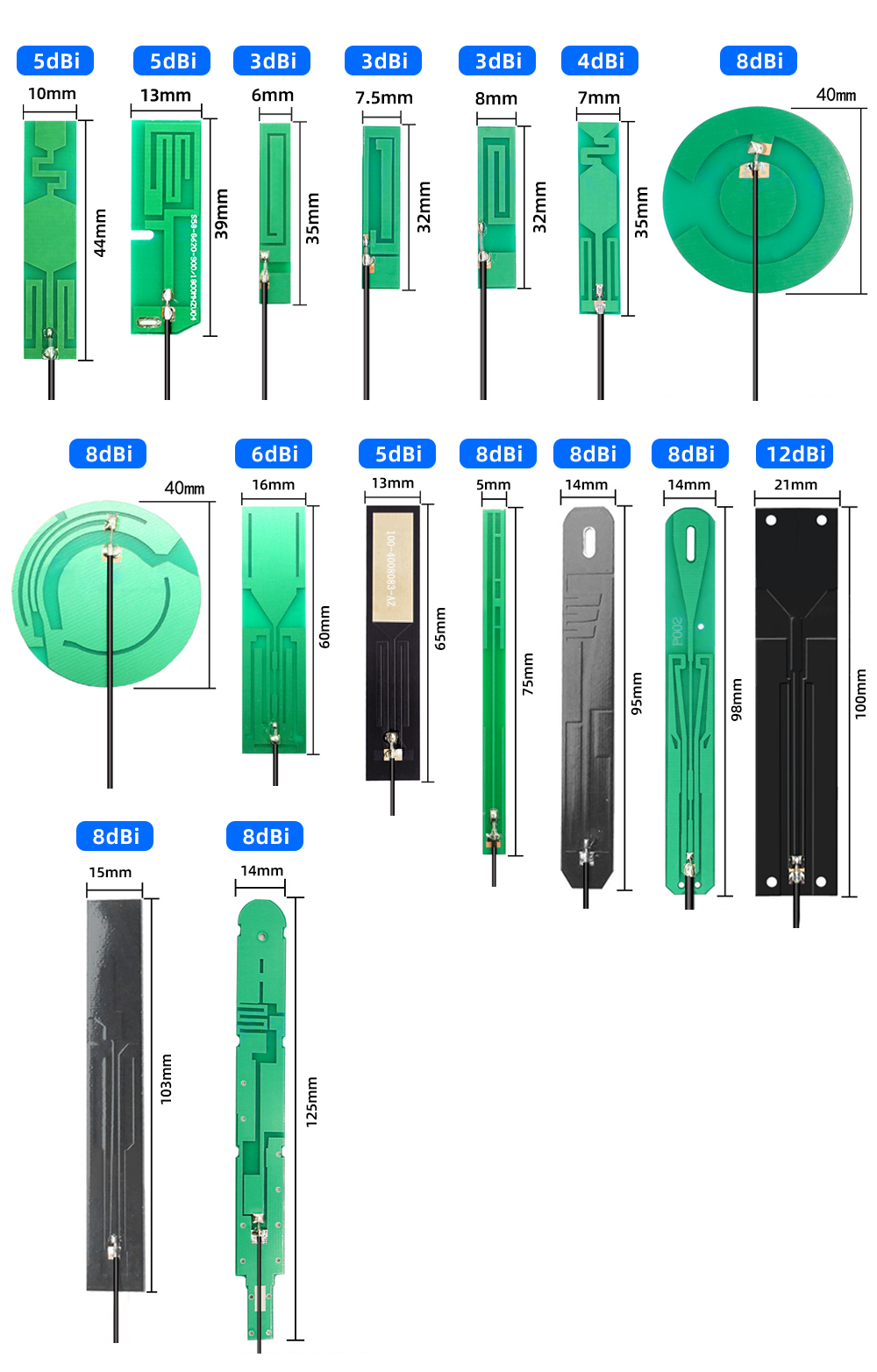 PCB antenna customization