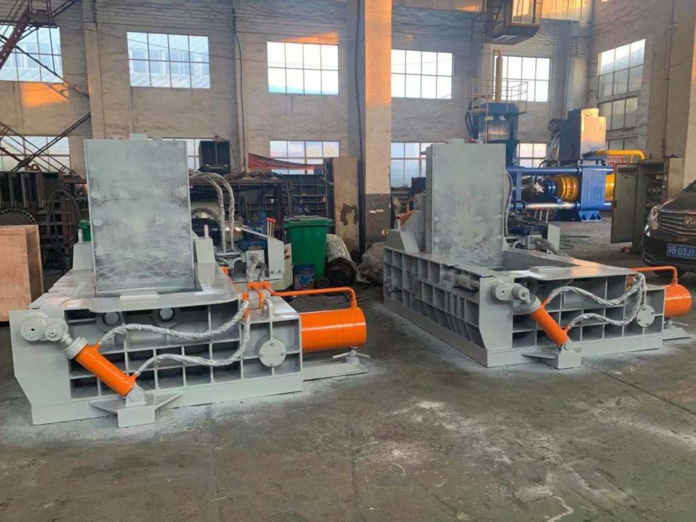 Steel Paring Waste Metal Recycling Hydraulic Scrap Compactor