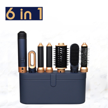 Prussian Blue Multi Styler 6-in-1 DIY Hair Blow Dryer Brush