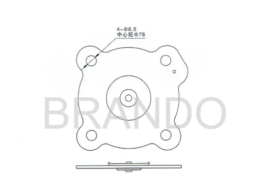 3/4 Inch ASCO SCG353A043 Pulse Valve White Diaphragm