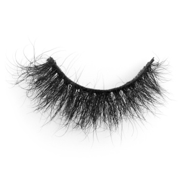 oem short fluffy mink lashes mink false eyelashes