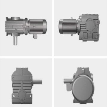Helical Worm Gear Speed Reducer Vertical Shaft Gearbox