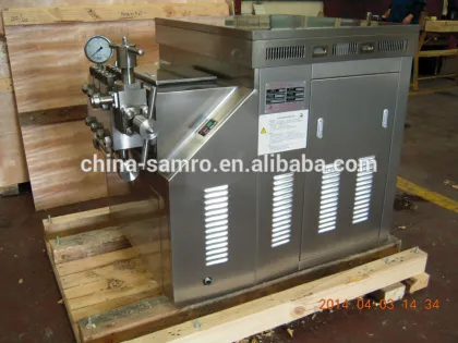 SAMRO homogenizer homogenization