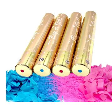 streamers gender reveal confetti PARTY POPPER