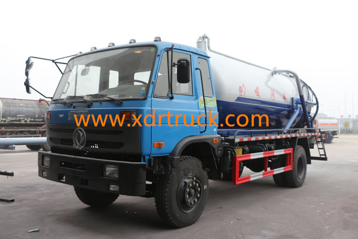 10 CBM sewer suction truck euro 4