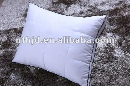 white hotel down pillow