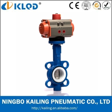 Pneumatic Actuator 6 Inch Butterfly Valve