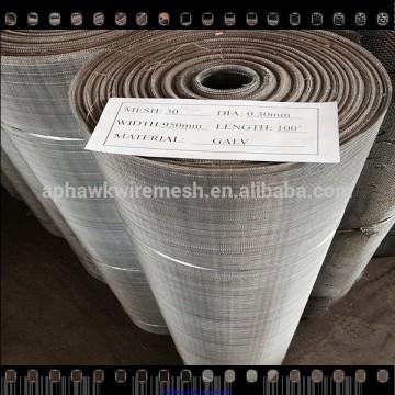 electro galvanized square wire mesh 16 mesh,14 mesh