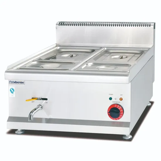 Counter Top Commercial Kitchenware Electric Bain Marie with Cabinet