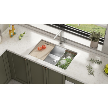 Miao 28x18-inch single bein kitchen sink