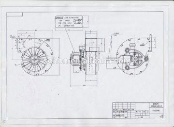 Sohon low noise centrifugal fan for Wall hung gas bolier
