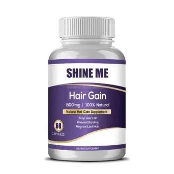 OEM ODM Natural Organic Vegan Hair Growth Pills with Vitamins E and C for Reducing Hair Fall