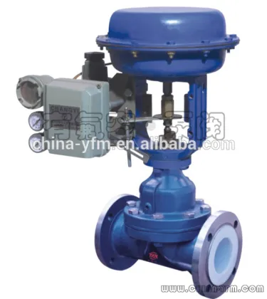 Pneumatic Weir PFA Lined Diaphragm Valve