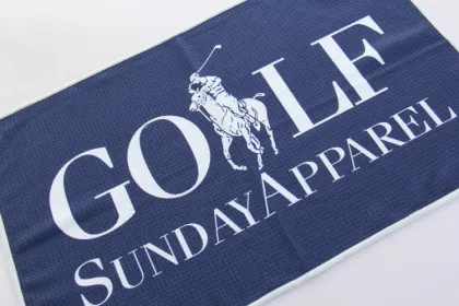 Custom Waffle Towel Ping Golf Towels with Grommet and Hook