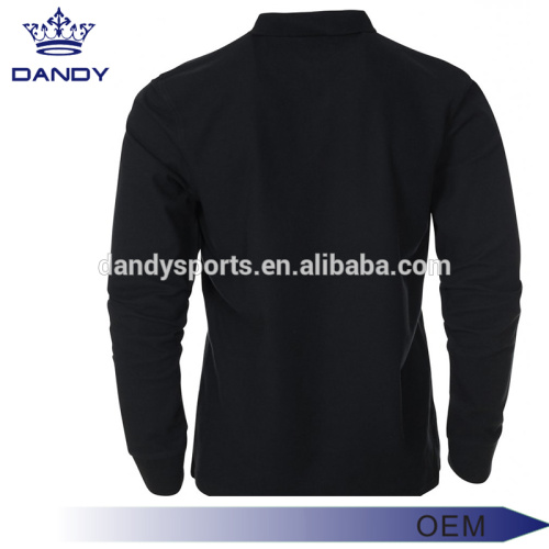 Wholesale Dry Fit Long Sleeve Golf Shirt