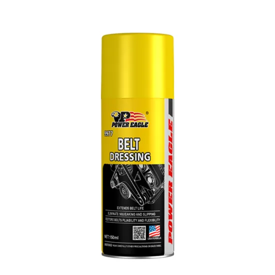 Vehicle Belt Dressing Spray for Lubrication