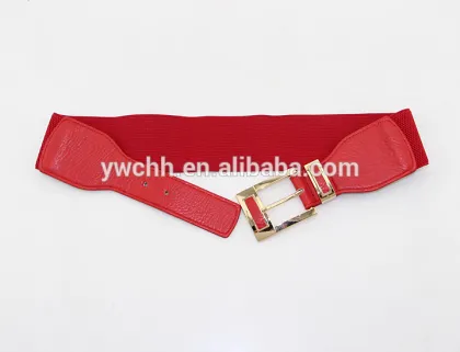 Latest wide elastic belt elastic trouser belt women's elastic belt