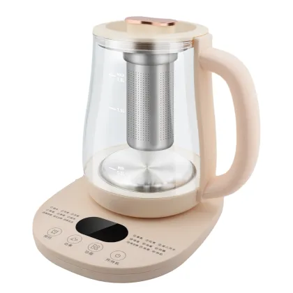 Smart Multifunctional Electric Kettle - Health Pot Home 1.8L Glass Boiling Teapot with Multiple Cooking Modes