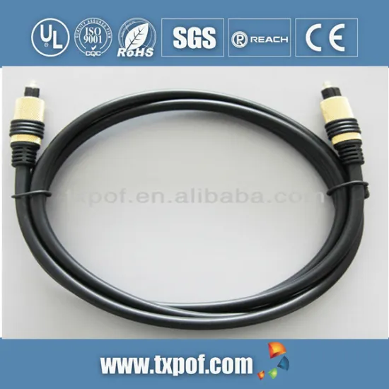 Fiber Toslink Digital Audio Optic Cable widely used