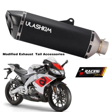 Universal Motorcycle Muffler Exhaust Pipe for Aprilia GPR250 - Modified Exhaust Tail Accessories