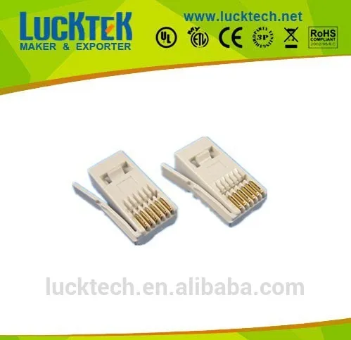 Telephone UK 6P6C RJ11 PLUG