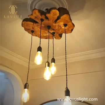 Simple and compact hotel corridor small chandelier villa bedroom decoration night light chandelier
