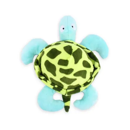 Interactive Plush Turtle Dog Toy with Sound