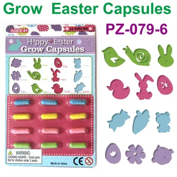 Happy Easter Grow Capsules Toys