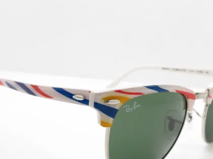 Scratch Resistant Ray Ban Aviator Shield Sunglasses Polarized Glass Lens