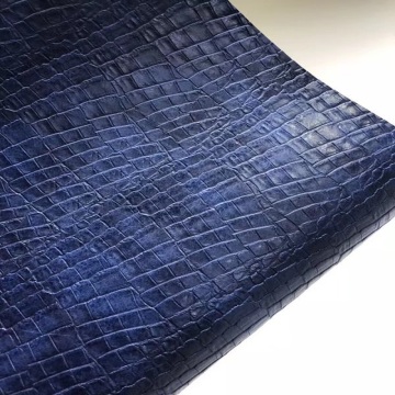 Eco-Friendly Crocodile Skin Faux Leather for Garments