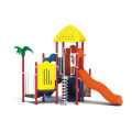 Trygga utomhus plast barn lekplatsutrustning