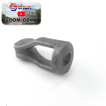 Industrial Single Strand Eyelets with Galvanized Straight Hex Nuts for Power Grid Applications