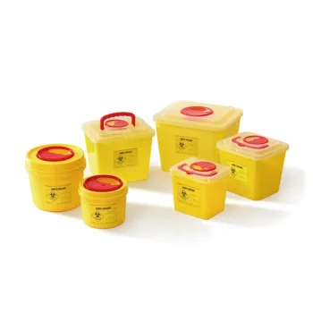 Yellow Medical Sharp Container: Sharp Safety Box