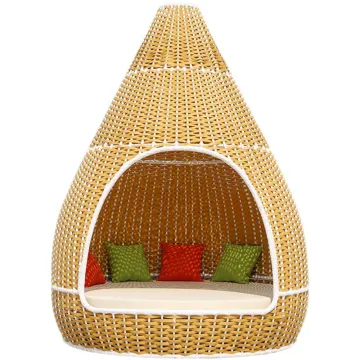Outdoor Bed With Canopy Rattan Outdoor Day Bed