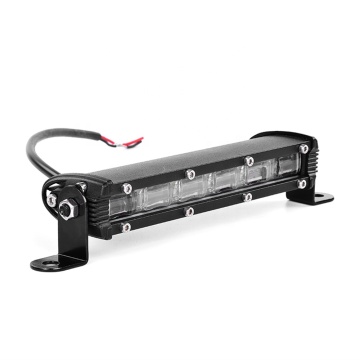 12V 18W Slim Single Row Offroad LED Light Bar for Jeep Trucks ATV Car