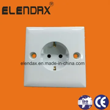 High Quality Wall Socket for Dubai Market (F1010)
