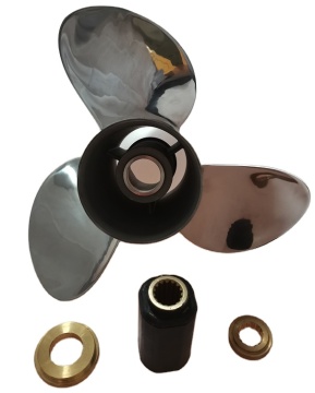 14x19 R / L Marine en acier inoxydable hélice interchangeable