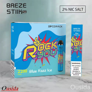 Fruit Flavor 2% NIC ECigarettes 2200 Puff Vape