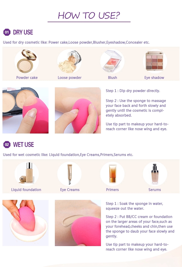 Makeup Sponge With Package