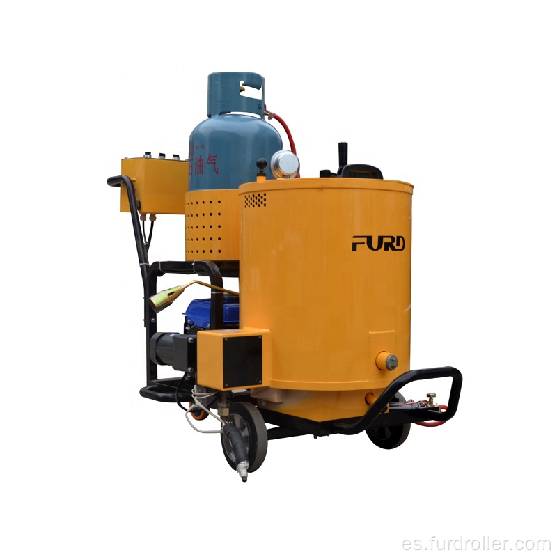Máquina de sellado de grietas de pavimento de asfalto para mantenimiento de carreteras 60L FGF-60