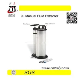 PP Material 9L Manual Fluid Extractor Oil Extractor